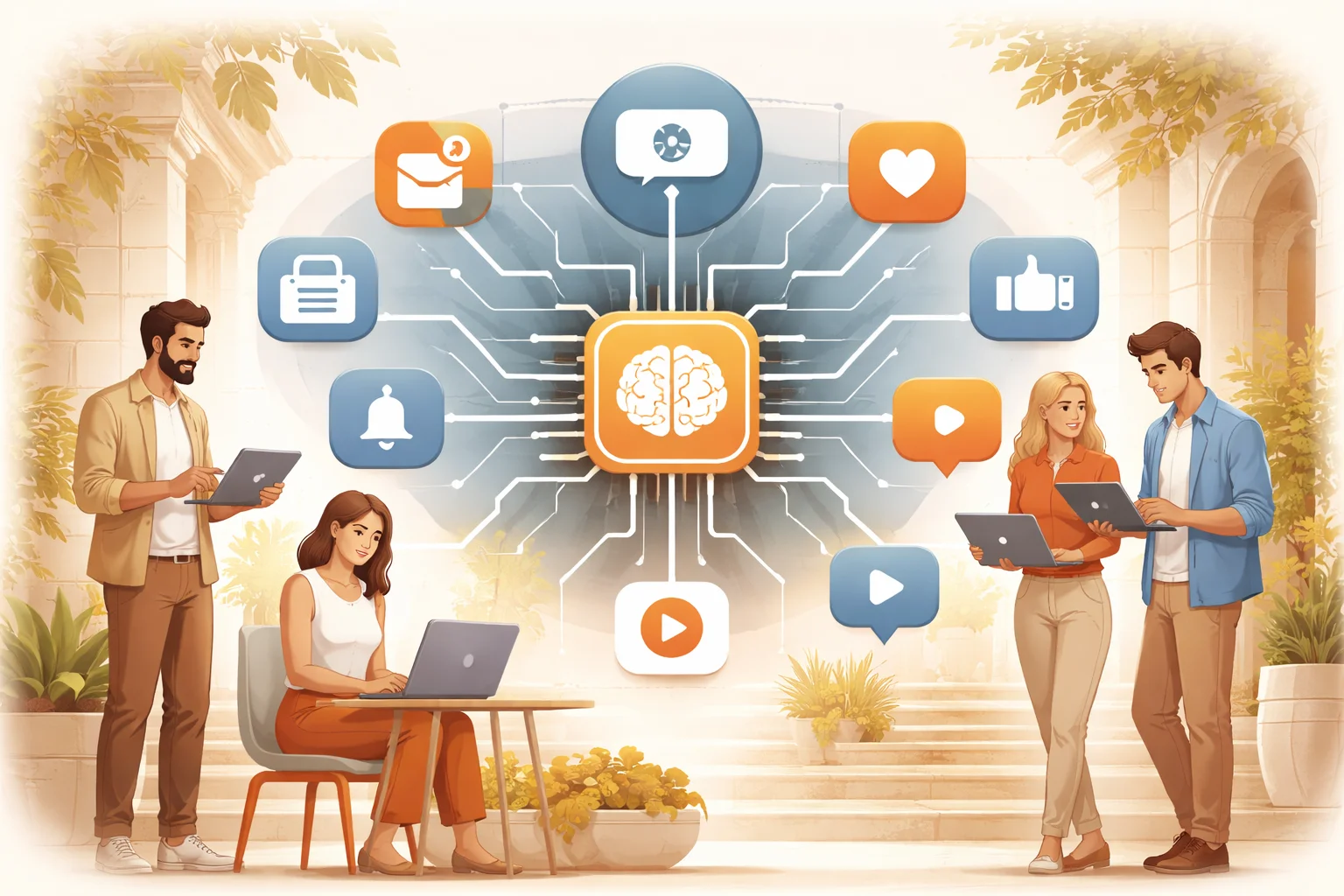 Automazione AI Dei Social Media