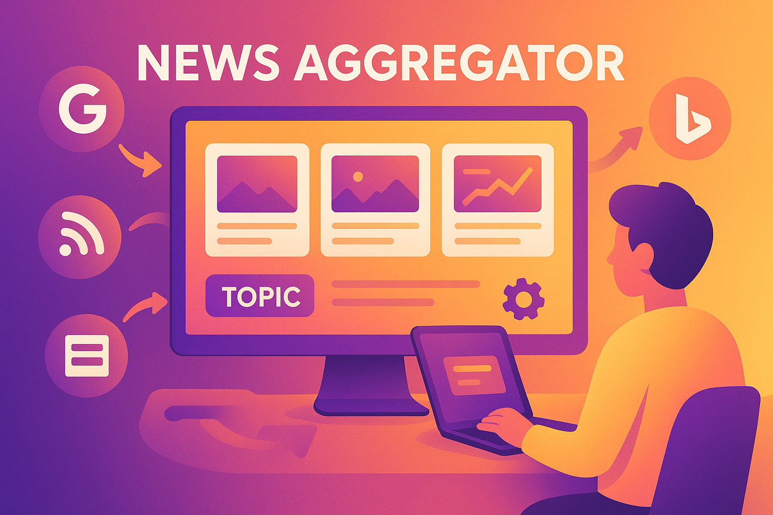 Custom news aggregator