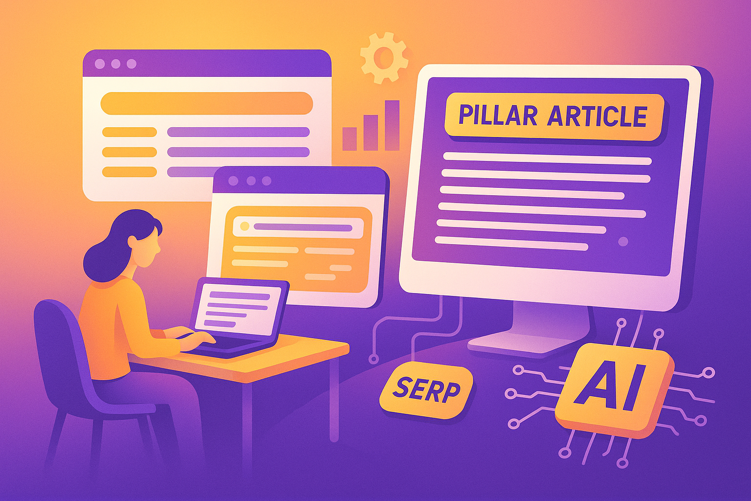 Long articles without repetition