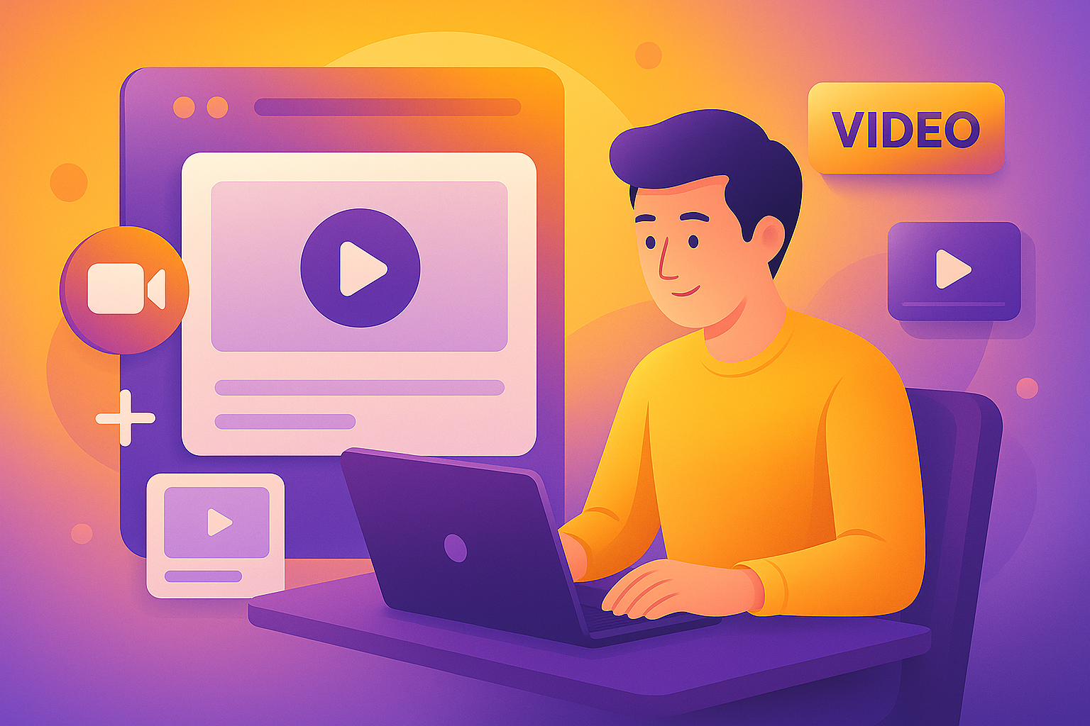 One-click videos for your site and YouTube