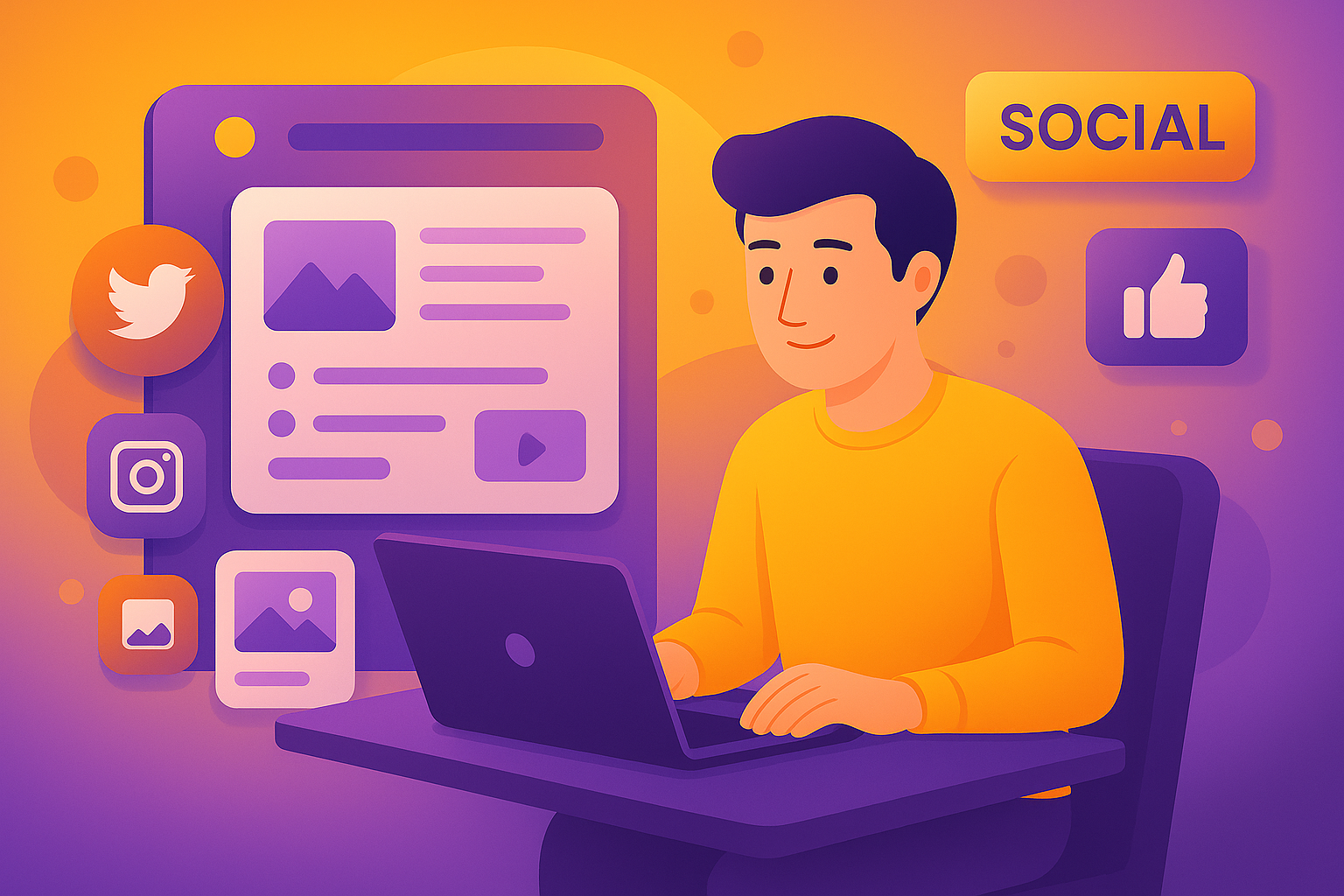 Social: a manager always with you